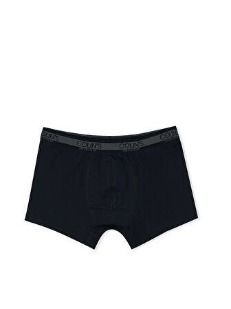 Modern Fit Düz Erkek Lacivert Boxer