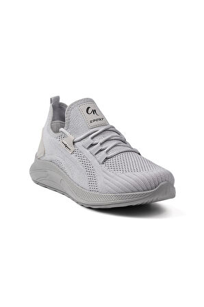 Erkek Buz Siyah Sneaker Spor Ayakkabı Rahat Hafif Günlük