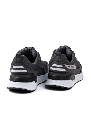 Erkek Füme Spor Ayakkabı Rahat Yürüyüş Koşu Günlük Sneaker Bağcıklı Hafif Taban