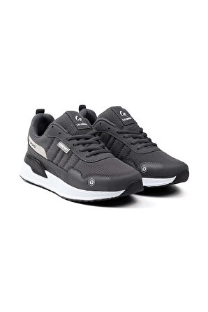 Erkek Füme Spor Ayakkabı Rahat Yürüyüş Koşu Günlük Sneaker Bağcıklı Hafif Taban