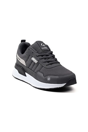 Erkek Füme Spor Ayakkabı Rahat Yürüyüş Koşu Günlük Sneaker Bağcıklı Hafif Taban