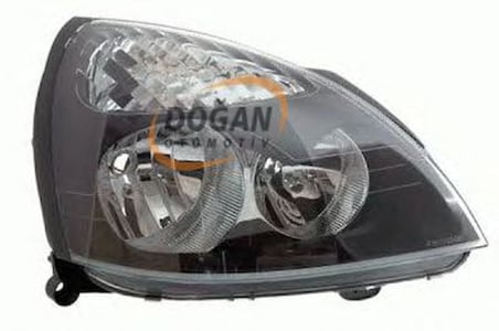 RENAULT - ÖN FAR (SİYAH) SAĞ CLİO 2 2001-