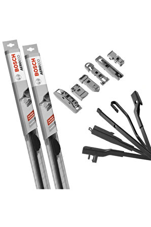 Aeroeco Renault Clio 4 2012 - 2019 Ön Muz Silecek Takımı 860177