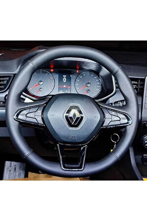 Renault Clio 5 Araca Özel Direksiyon Kılıfı Spor Model