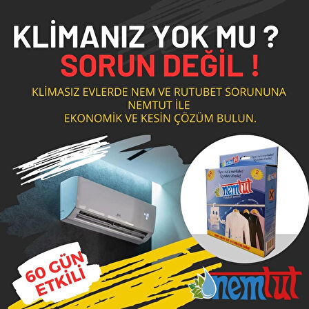 Rutubet Ve Nem Karşı Etkili Koku Küf Ve Korozyon Önleyici 10 Kutu 20 Paket 10 Kg