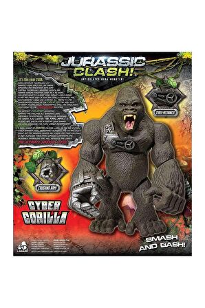 Jurassic Clash Mega Canavar Siber Goril Figürü