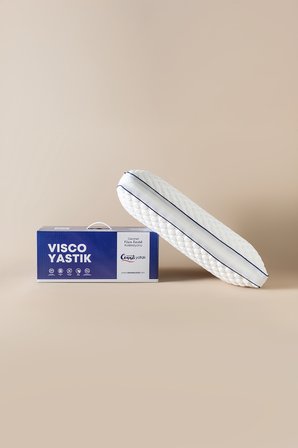 Cennet Yatak 2 Adet Collagen  Saf Visco Ortopedik Uyku Yastığı