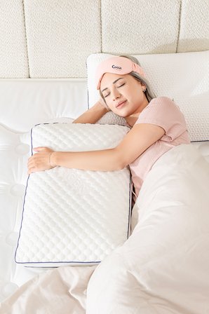 Cennet Yatak 2 Adet Collagen  Saf Visco Ortopedik Uyku Yastığı