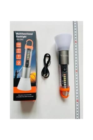 Ps-8915 10w Zoomlu Led Powerbank Özellikli Şarjlı Kamp El Feneri