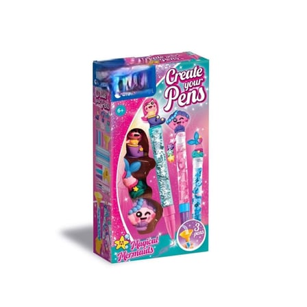 MiniklabToys 18131 Kalem Tasarım Seti Deniz Kızları