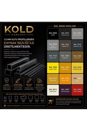 ÇLM3601 Modern Dikdörtgen Çalışma Masası MDF Metal Ayaklı