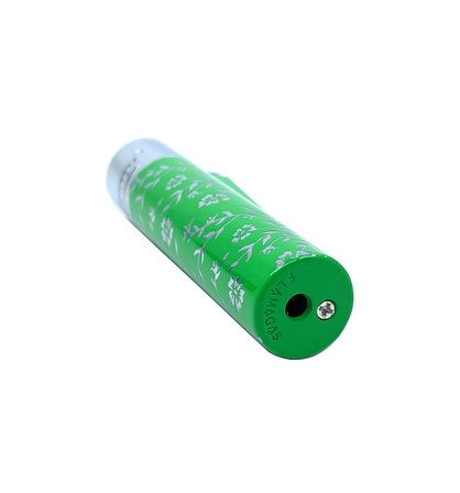 Clipper Green Pattern Metal Çakmak - Yeşil