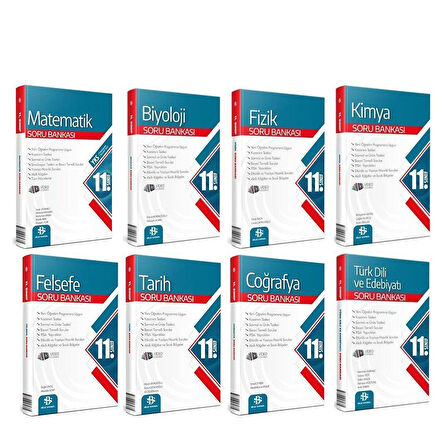 Bilgi Sarmal 11.Sınıf Soru Bankası Seti 8 Kitap
