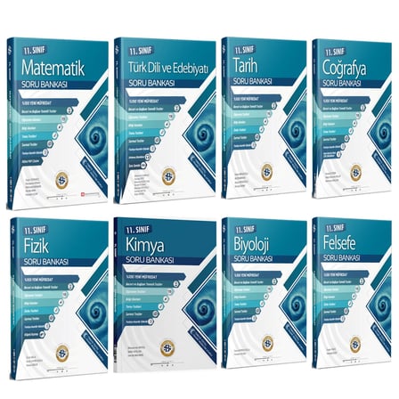 Bilgi Sarmal 11.Sınıf Maarif Soru Bankası Seti 8 Kitap