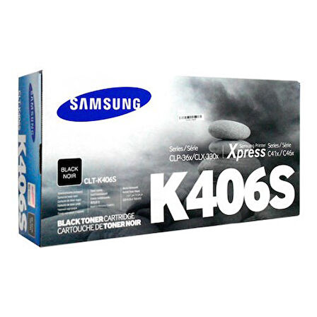 Samsung CLT-K406S Siyah Orjinal Toner