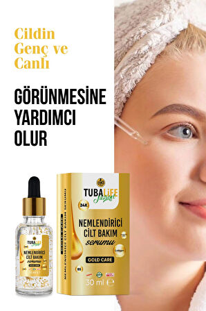 Tubalife Nemlendirici Aydınlatıcı Hyaluronik Asit İçeren Cilt Bakım Serumu 30 ml