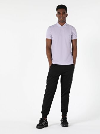 Classic Fitt Mor Erkek Polo Yaka Tişört