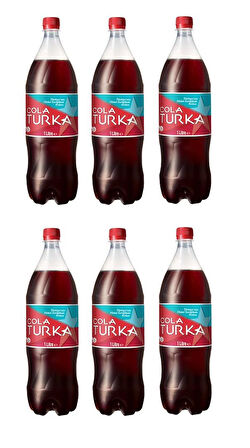 Cola Turka Kola 1 Lt X 6 Adet