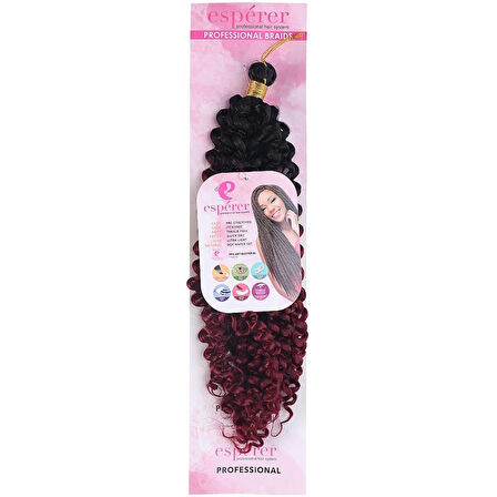 Afro Dalgalı Saç / Koyu Kestane /  (CLZ175)