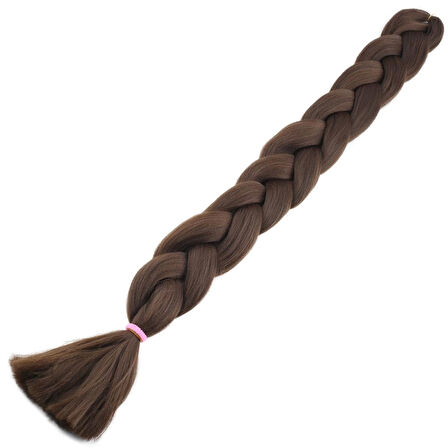 Afro Örgüsü Ve Rasta İçin Sentetik Saç / Koyu Kumral /  (CLZ175)