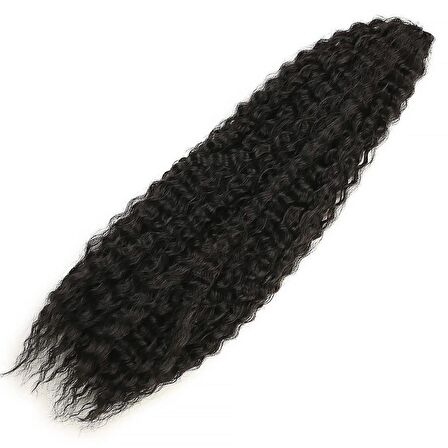 Brazilian Afro Dalgalı Saç / Siyah /  (CLZ175)