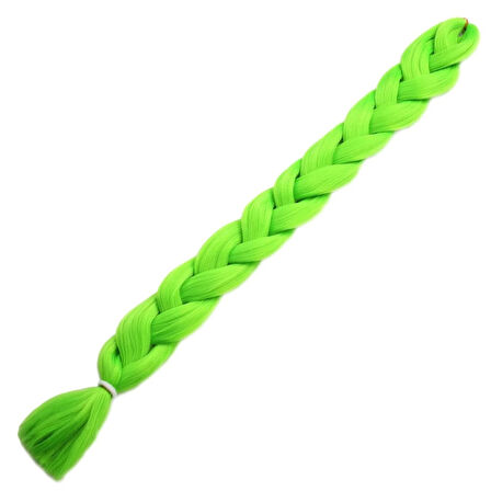 Sentetik Örgülük Saç Esperer 100 Gr. / Neon Yeşil /  (CLZ175)