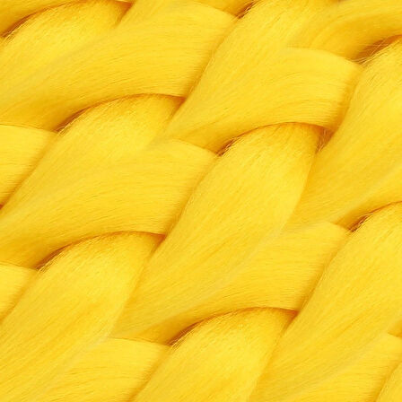 Sentetik Örgülük Saç Esperer 100 Gr. / Sarı /  (CLZ175)