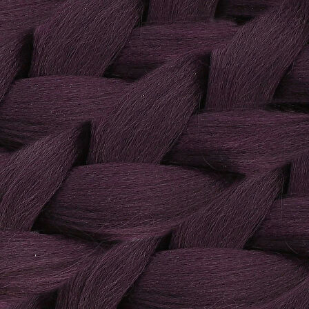 Sentetik Örgülük Saç Esperer 100 Gr. / Mürdüm Moru /  (CLZ175)