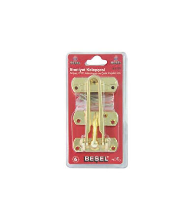 Başel Kapı Emniyet Kelepçesi Sarı