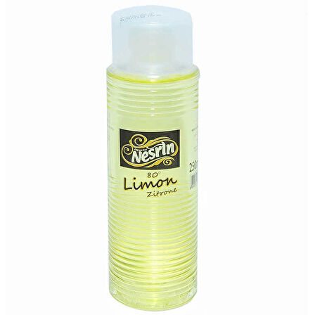 Limon Kolonyası 80 Derece Pet Şişe 250 ML