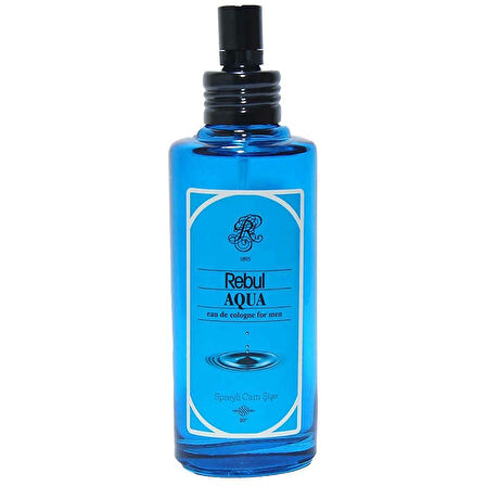 Aqua Kolonya 80 Derece Cam Şişe  Sprey 100 ML