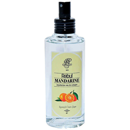 Mandalina Kolonyası 80 Derece Cam Şişe Sprey 100 ML