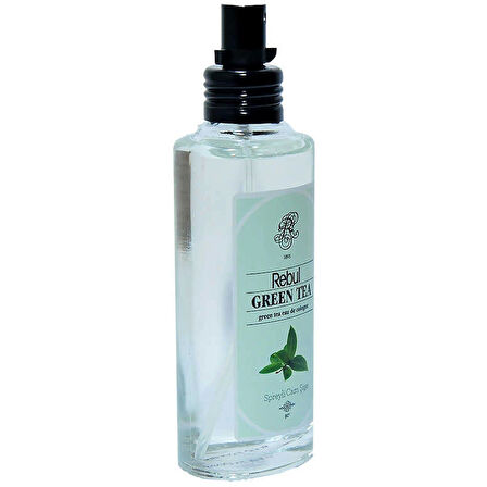 Yeşil Çay Kolonyası 80 Derece Cam Şişe Sprey Green Tea 100 ML