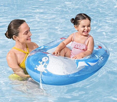 Çocuk Botu Balina Desenli 102x69cm