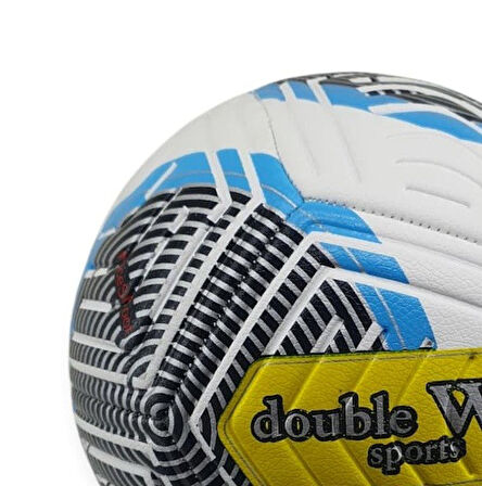 Futbol Topu Dikişli Kabartma Yüzey 420 gr No:5 - FB-680-MAVİ