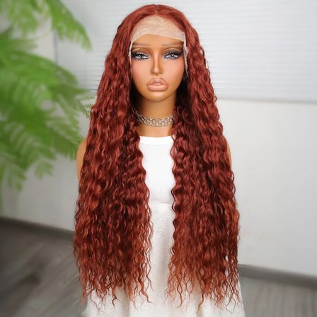Afro Daa Koyu Bakır Fiber Sen T Tül Peruk
