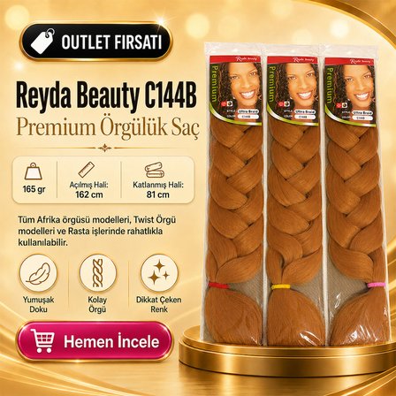 3 Paket / Afrika Örgüsü Rasta İçin Sen C144B