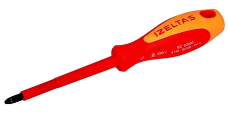 İzeltaş 4145 6X100 İzoleli Yıldız Uçlu Tornida