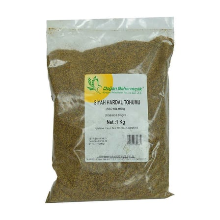 Hardal u Öğütülmüş Doğal Siyah 1000 Gr Paket