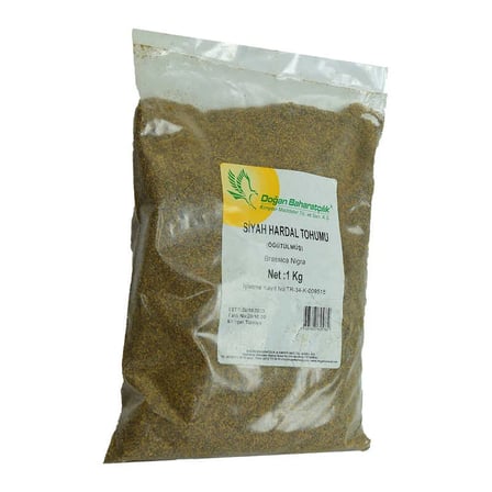 Hardal u Öğütülmüş Doğal Siyah 1000 Gr Paket