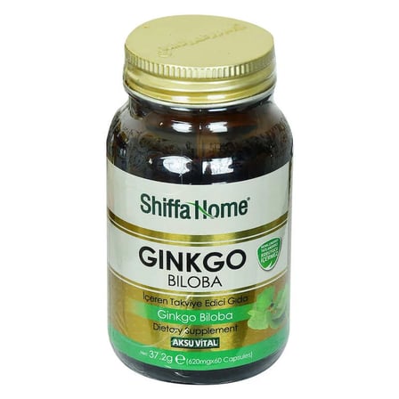 Shiffa Home Ginkgo Biloba Diyet Takviyesi 620 Mg x 60