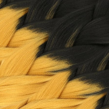 Afrika Örgülük Sen Ombreli  100 Gr. / Siyah / Gold Sarı