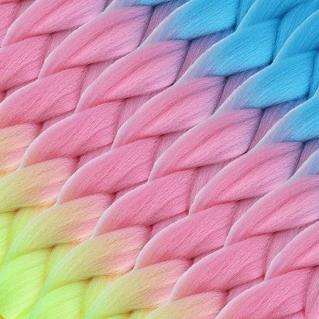 Afrika Örük Ombreli Sen  100 Gr. / Açık Mi / Pembe / Neon Sarı