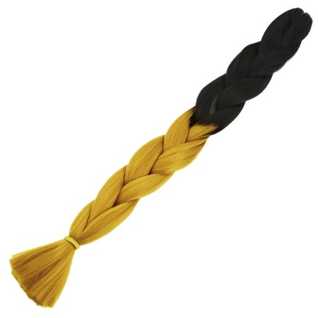 Afrika Örgülük Sen Ombreli  100 Gr. / Siyah / Koyu Karamel