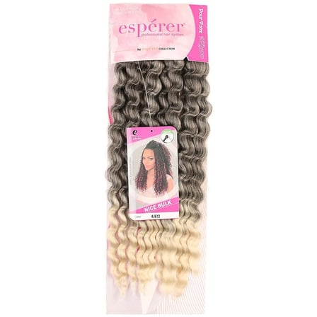 Nice Bulk Afro Su Daası  / Kahve / Platin Ombreli