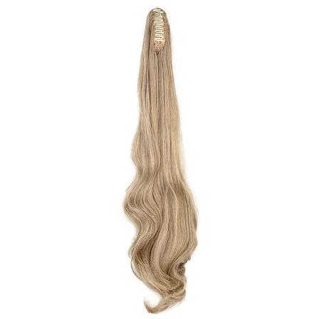 Tokalı Daalı At Kuyruğu / Karamel Platin Röfleli