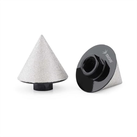 2767 Mermer Granit Konik Delme Panç M14  3-75 mm
