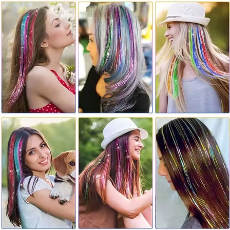 Klipsli Hair Tinsel  Simi / HTK06