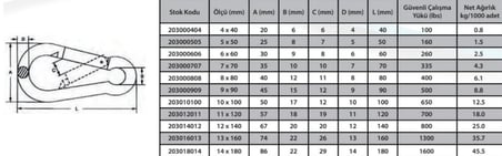 Karabina Yaylı 8 mm ( 3 Adet )
