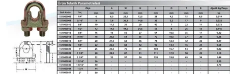 M16 Klemens ( 2 Adet )